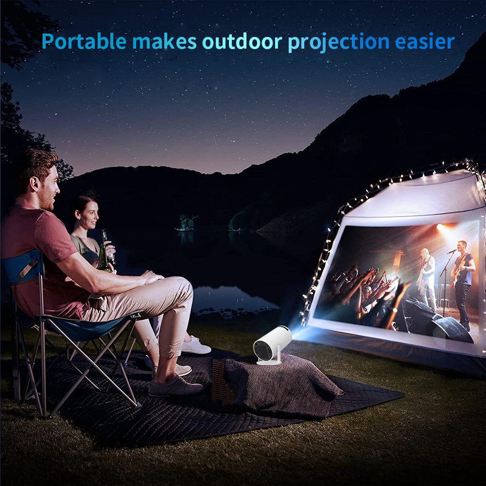 SS30 -  ANDROID 11.0 MINI PORTABLE PROJECTOR 1080P VIDEO HOME THEATER LCD,LED CINEMA PROJECTOR WITH WIFI & BLUETOOTH , HIGH-QUALITY SOUND